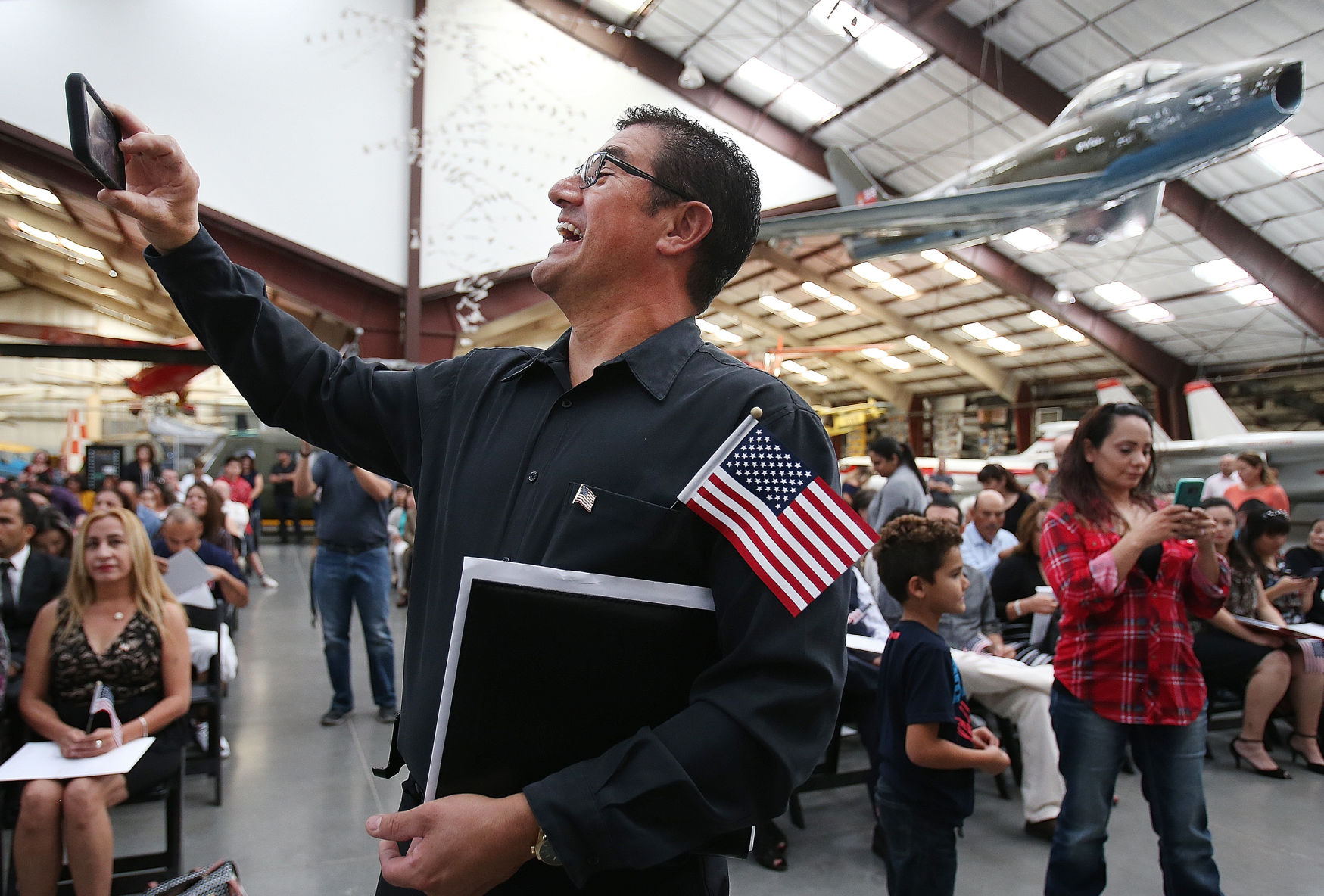 Naturalization ceremony